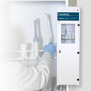 CleanShield Ultrasound Probe Storage Cabinet