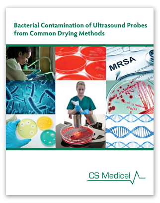 Bacterial Contamination of Ultrasound Probes from Common Drying Methods